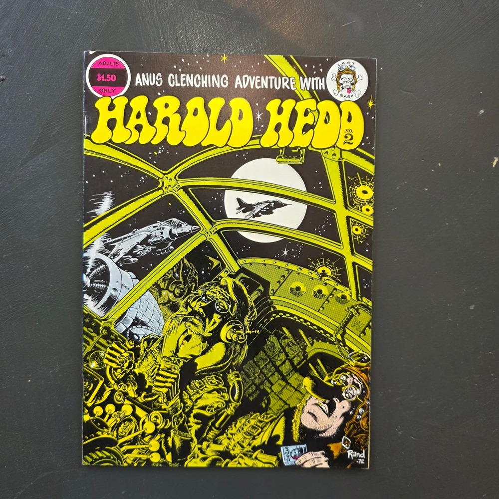 Harold Hedd No. 2 Rand Holmes Last Gasp Eco-Funnies 1973 Underground Comic